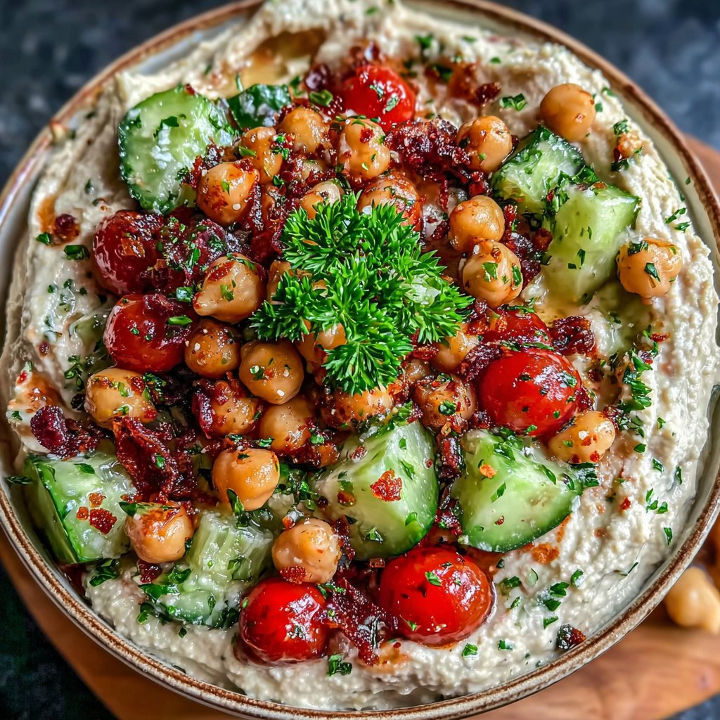 Mediterranean Chickpea Lunch Bowl