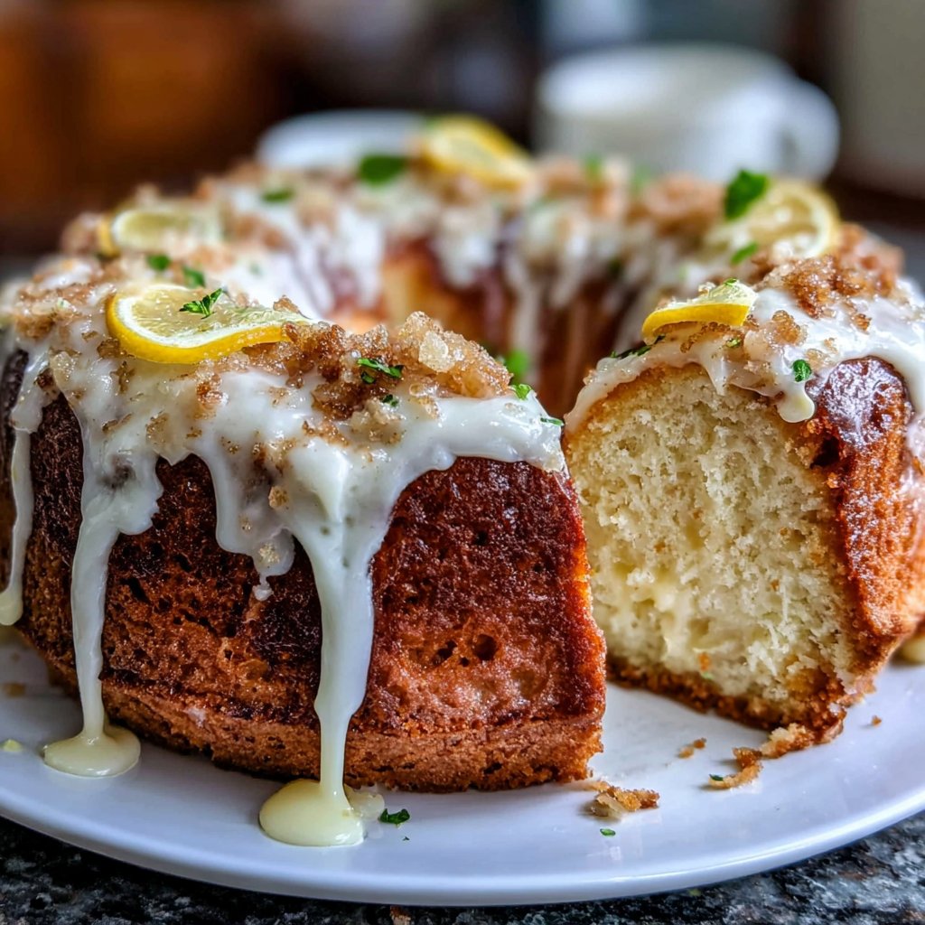 Lime-Infused Lemon Spring Cake