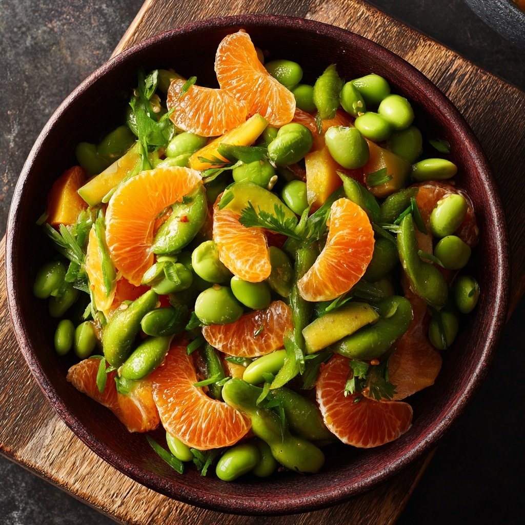 Zesty Citrus Edamame Salad