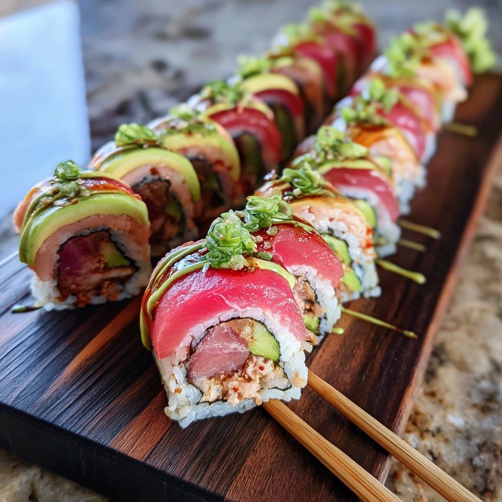 Global Japanese Sushi Rolls