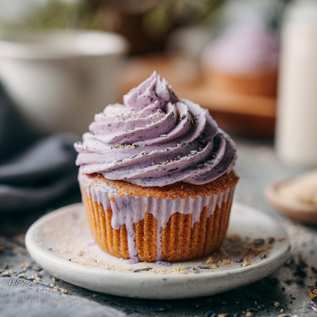 Lavender Honey Buttercream Frosting