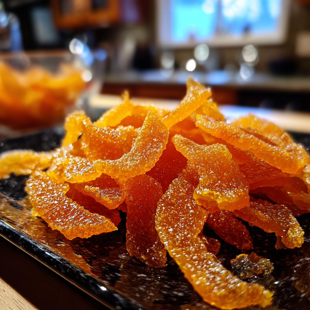 Candied Orange Peel Holiday Treats