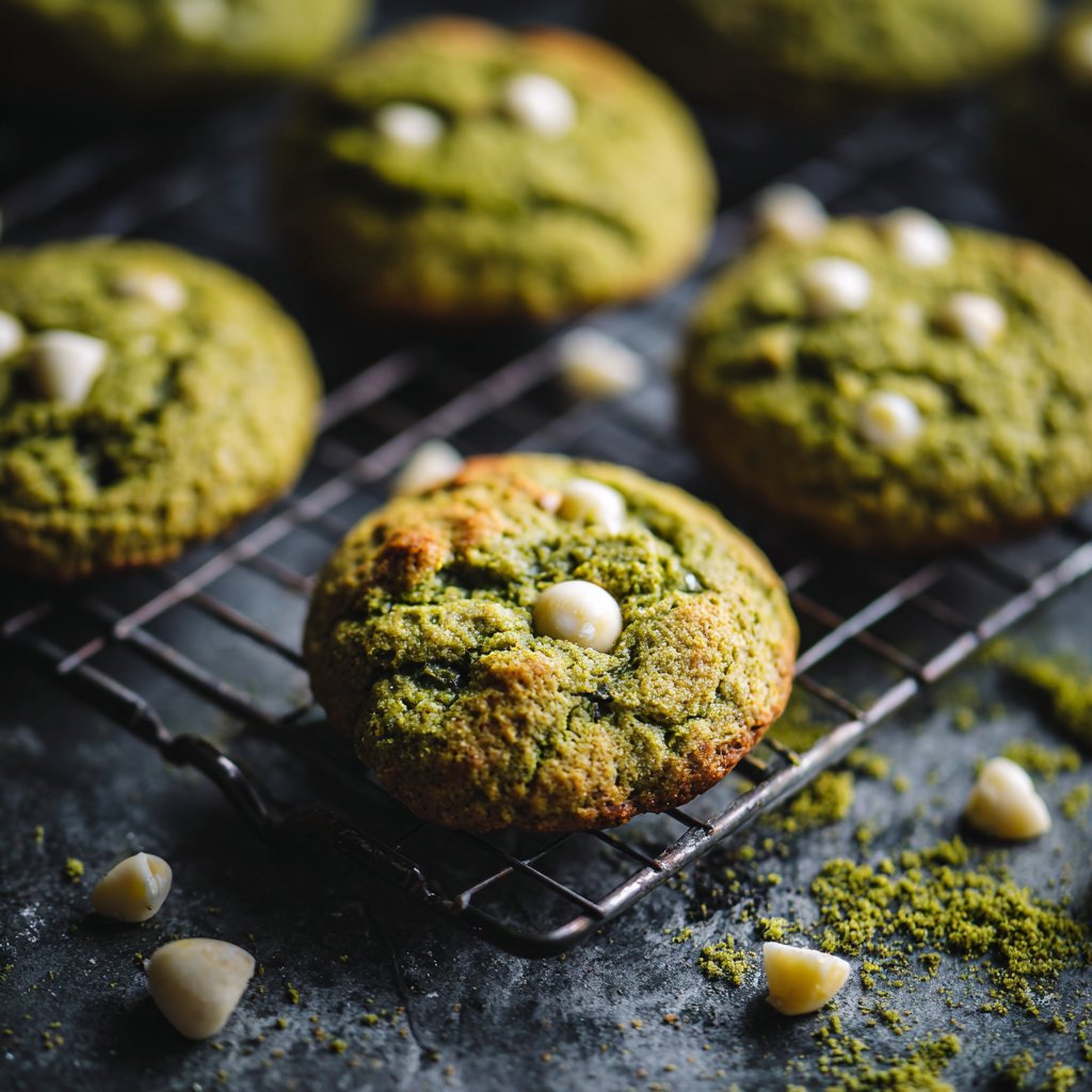 Matcha Green Tea Cookies